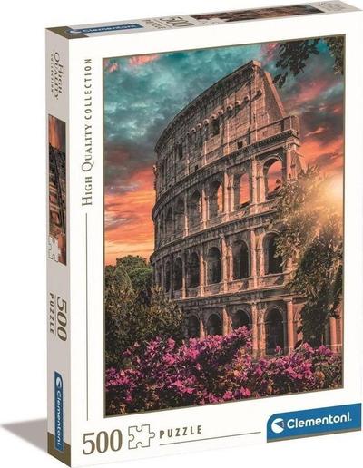 Puzzle Clementoni Flavian Amphitheatre, 500 copa, 49 x 36 cm, shumëngjyrësh