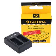 Karikues i dyfishtë PATONA për GoPro Hero 9, 10 dhe 11