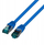 Мрежен кабел LogiLink PC-6ASFTPLSZH-BU1, RJ45 S/FTP, Cat 6A, 1m, сина боја
