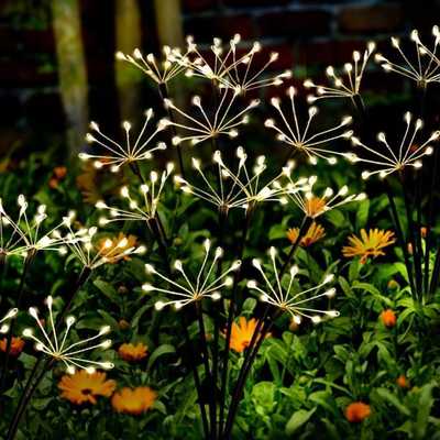 Llambë diellore dekorative Saska Garden, 72cm, 60 LED, e zezë