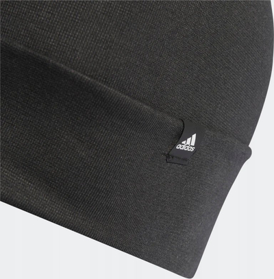 Kapelë beanie Adidas Lightweight Long, për rritur, e zezë