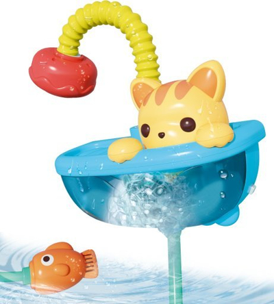 Lodër për banjo Dumel Kitten In The Bath Foamy Fun, për kalamaj, shumëngjyrëshe