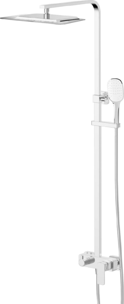 Set dushi Omnires Parma PM7444CR, kokë Ultra SlimLine, i kromuar