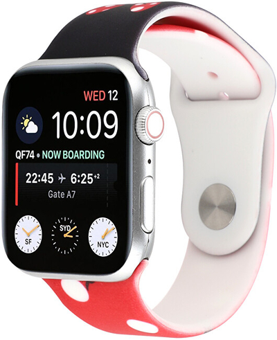 Rrip silikoni 4wrist për Apple Watch - Minnie 42/44/45 mm