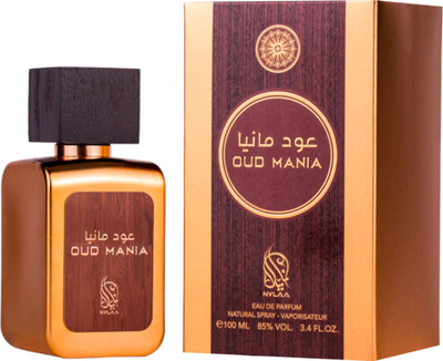 Parfum Nylaa Oud Mania, Eau de Parfum, 100ml, për meshkuj