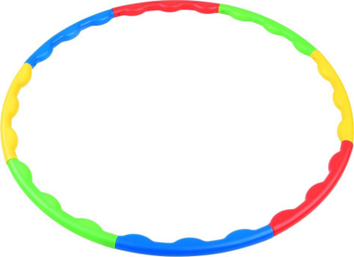 Rreth hula hoop Jokomisiada, për fëmijë, 60cm, 8 pjesë, shumëngjyrësh