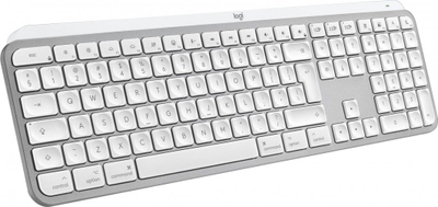 Tastierë Logitech MX, wireless, US INTL, e bardhë dhe e hirtë