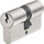 Cilindër dere ABUS 54175 E60NP Euro Double, 50mm x 50mm, Nickel Pearl