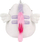 Lodër plushe Pusheen Super Pusheenicorn, 24cm, njëbrirësh, e bardhë