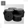 Set hantelash Songmics Lion, bituminoz, 2 x 20 kg, i zi
