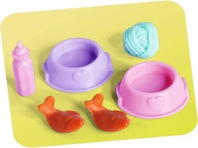 Set lojrash Simba Steffi Love, kukull 29 cm me dy kotele, shumëngjyrësh