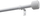 Garnishte e zgjatshme Kowalski Omega, teke, 19 mm, 140 deri 220 cm, e bardhë