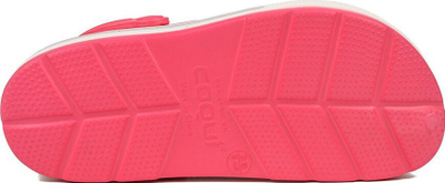 Clogs për goca Coqui Lindo W 6413-100-4246, material CoquiAir, rozë me gri