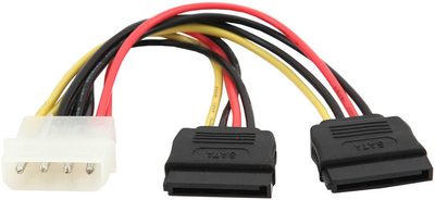 Kabllo reduktuese SATA -  1x 5.25 2xSATA
