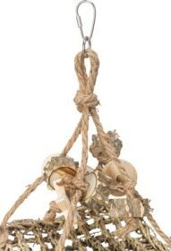 Lëkundëse për kafaz Trixie Swing, bari deti, 19 x 19 cm, ngjyrë natyrale