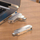 USB memorje Hoco Wide UD10, 32GB, USB A dhe USB C, gri