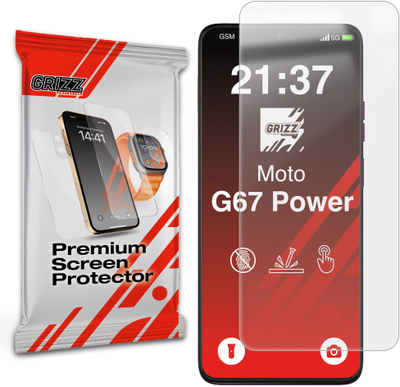 Fletë mbrojtëse ekrani GrizzGlass PaperScreen, matte, për Motorola Moto G67 Power 5G, transparente