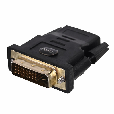 Adaptor HDMI në DVI Savio CL-21, konektor femër femër, i zi