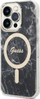 Set aksesorësh Guess GUBPP14LHMEACSK, mbrojtëse MagSafe për iPhone 14 Pro 6.1", karikues wireless MagSafe, i zi