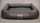Shtrat për qen Hobbydog Comfort Bed, përmasa XL, gri me të kuqe