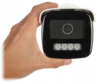 Kamerë IP Hikvision DS-2CD2T86G2H-4I, 8MP 4K UHD, lentë 2.8mm, e bardhë