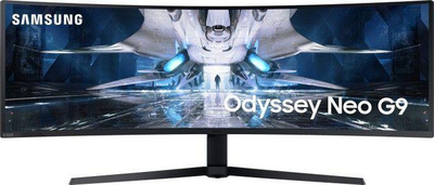 Monitor Samsung Odyssey Neo G9 (LS49AG950NUXEN), 49", DQHD, i zi / bardhë