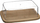 Enë për gjalpë 5five Butter Dish, bazë bambuje, kapak transparent, ngjyrë natyrale