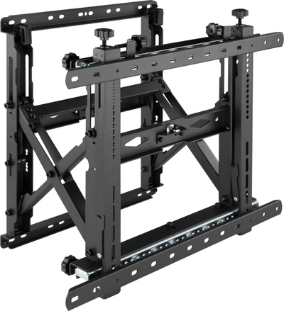 Mbajtëse muri Vision VFM-VW6X4/2 për video wall, deri 86", e zezë