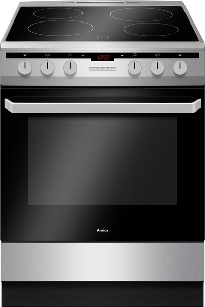 Рерна Amica 618CE3.333HTaQ, 60 cm, 2000 W, 62 l, црна