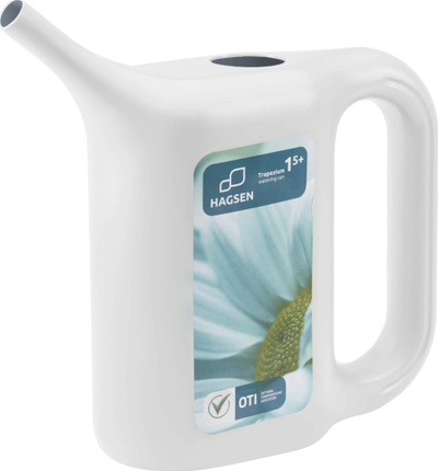 Shishe ujitje HAGSEN TRAPEZIUM, 1.5L, ergonomike, gri e hapur