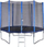 Trampolinë Spartan SMART, 305 cm, me rrjetë mbrojtëse dhe shkallë, blu
