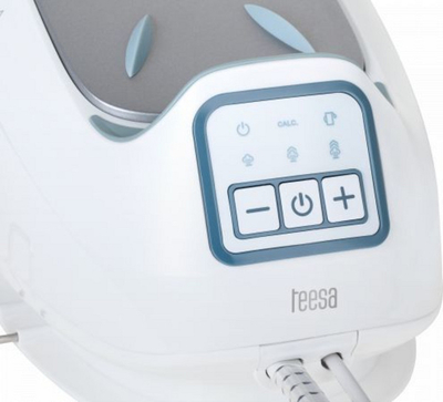 Hekur për hekurosje Teesa SmoothSteam S500 TSA2035, 2400W, i bardhë/kaltër