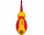 Kaçavidë Phillips Bosch Professional 1600A02ND6, e izoluar VDE 1000V, dorezë soft grip, e kuqe
