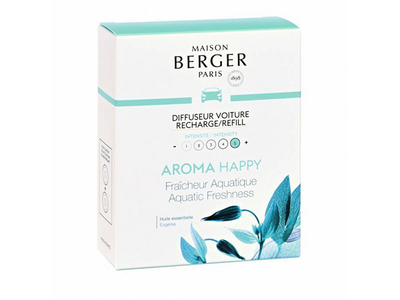 Rimbushje zëvendësuese për difuzorin e makinës Maison Berger Paris Aroma Happy, 2 copë
