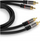Kabllo audio PremiumCord HQ, 2x RCA në 2x RCA, 5m, e zezë