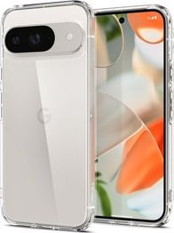 Mbulesë telefoni Spigen Ultra Hybrid për Google Pixel 9 Pro Pixel 9, transparente, Crystal Clear