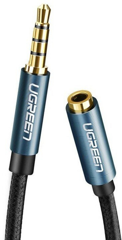 Kabllo zgjatëse UGREEN 3.5mm jack (M / F), 1.5m, e zezë