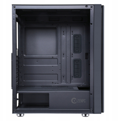 Kutia e kompjuterit ZENPC Z5 Mesh, mid tower, 4x 120mm PWM, e zezë