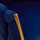 Karrige Chair 4Rico QS-GW06G, për dhomë ndenje, blu e errët