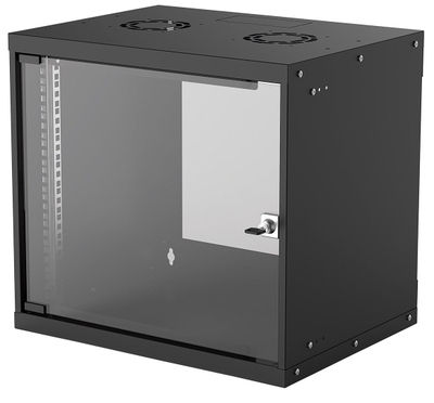 Kabinet rrjeti muror Intellinet Basic, 19" 9U, 400 mm, i zi
