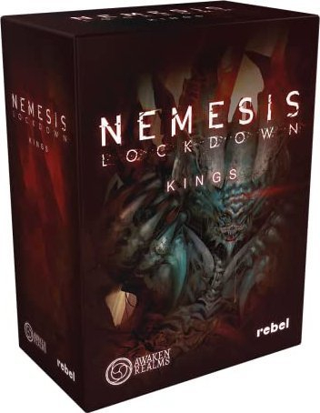 Zgjerim lojë tavoline Rebel Awaken Realms Nemesis Lockdown New Kings, set miniaturash, aksesor kozmetik, shumëngjyrësh