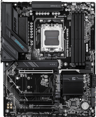 Pllakë amë Gigabyte GA-B840 Gaming X WF6E, ATX, DDR5, AM5