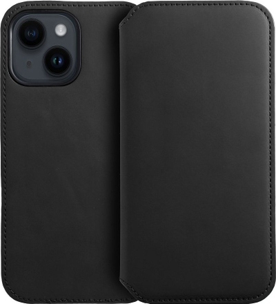 Futera-portofol Xiaomi 13T Dual Pocket, lëkurë eko, me kapak, e zezë