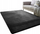 Tapet Strado Polar Rug, 100x150 cm, antirrëshqitës, i zi