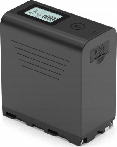 Bateri kamerash Mathorn MB-901 NP-F970, 10500mAh, ekran LCD, e zezë