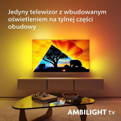 TV Philips 48OLED769 12, 48", UHD OLED, Ambilight, i zi