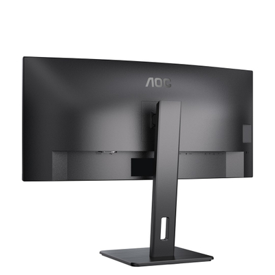 Монитор AOC CU34P3CV, 34", UltraWide Quad HD, црн