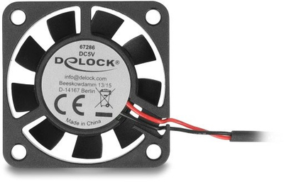 Ventilator PC Delock Axial Fan, 40 x 40 x 10 mm, 5 V DC, i zi