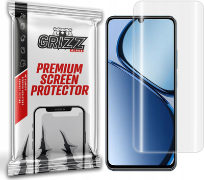 Fletë mbrojtëse Hydrogel Grizz Hydrofilm për Realme C63, transparente