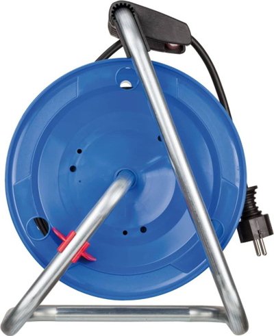 Rrotull kablloje Brennenstuhl Garant me 4 dalje, 25m, 230V 16A, blu